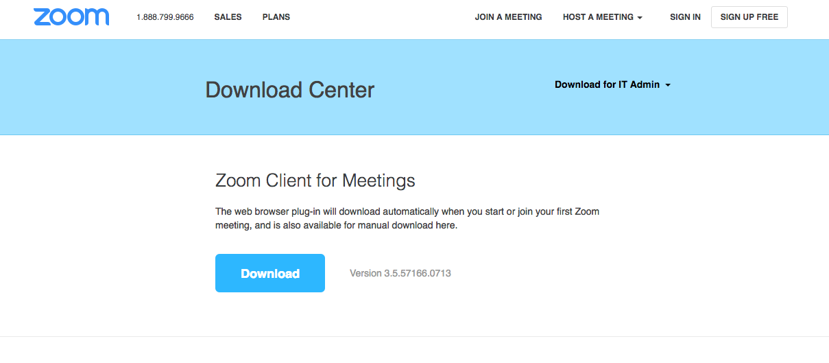 zoom client download