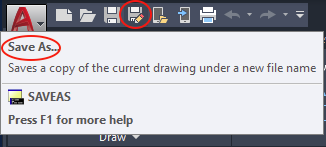 select Save As...