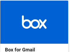 Box for Gmail
